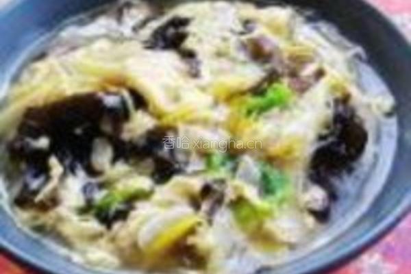 黄花菜鲜蛤汤卤面的做法图解8