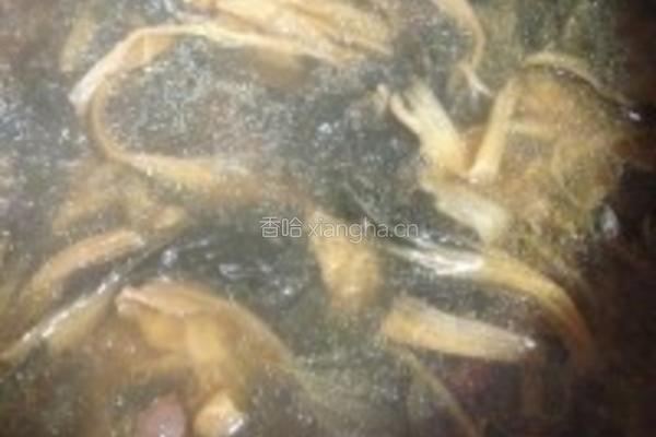 菜干猪骨汤的做法图解2