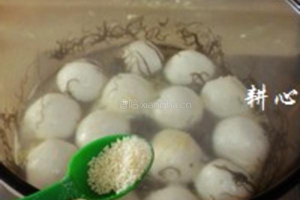 发菜鱼丸汤的做法图解10