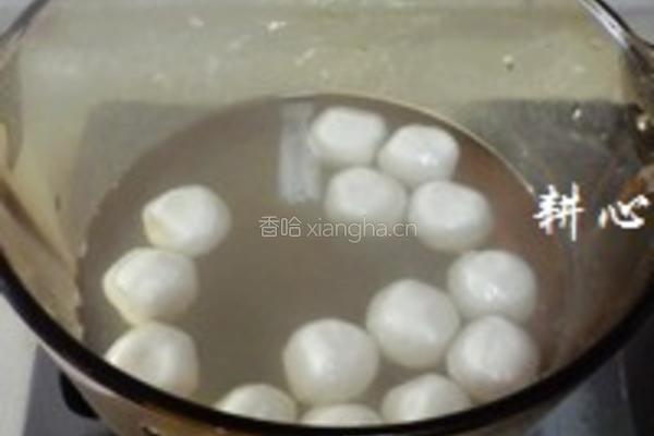 发菜鱼丸汤的做法图解6