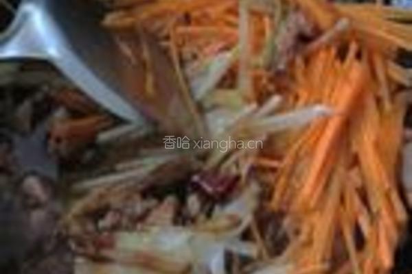 冬菇炒面的做法图解8