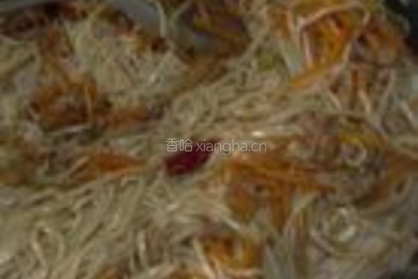 冬菇炒面的做法图解9