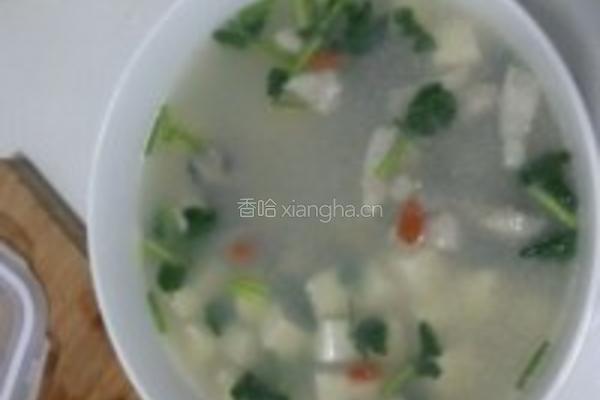 牡蛎豆腐汤的做法图解5