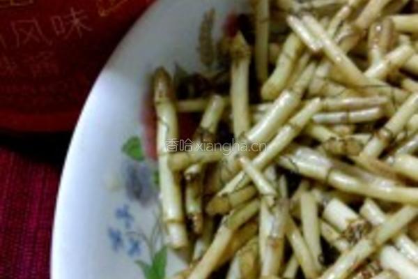 清炒折耳根的做法图解5