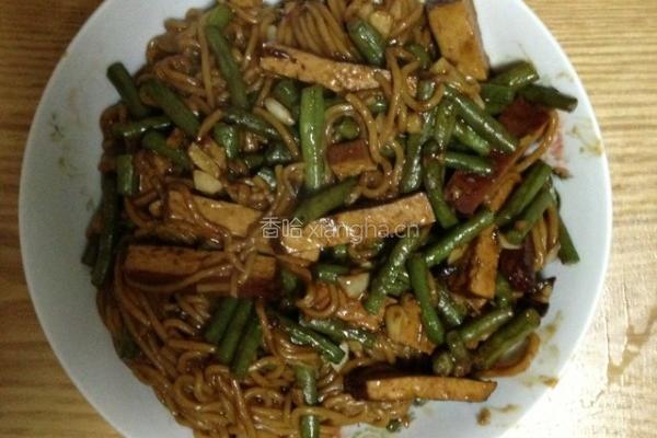 长豆角焖面