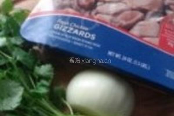 麻辣脆鸡胗的做法图解1