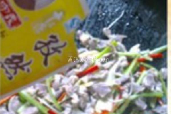 孜然爆鸭胗的做法图解12