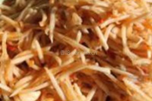 芥菜丝腌制的做法图解2