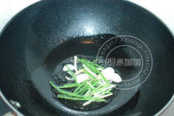 荷兰豆爆腰条的做法图解7