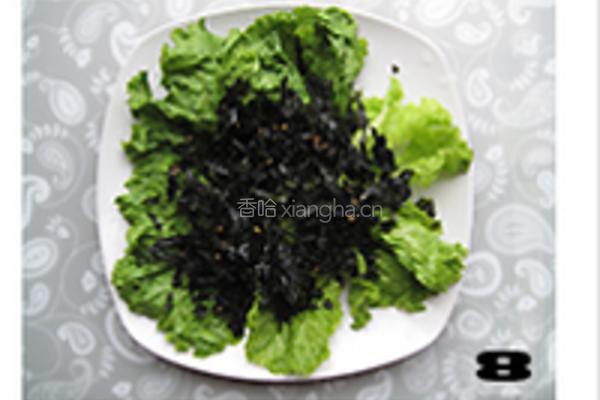 香辣海苔北极虾的做法图解8