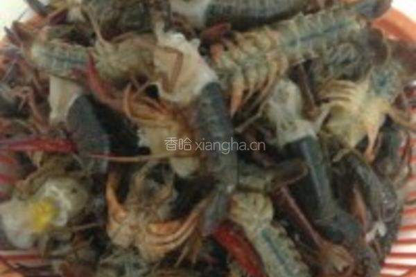 香辣龙虾的做法图解1
