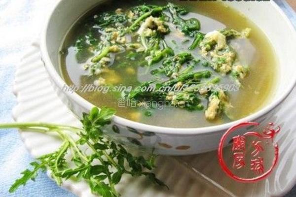 荠菜花汤