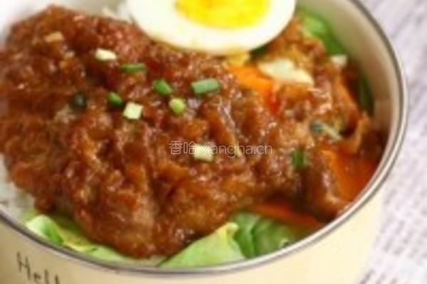 蒜香猪排饭的做法图解8