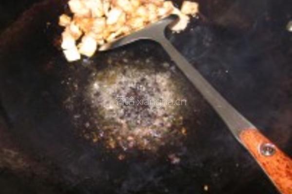 豆豉五花小炒秋葵的做法图解4