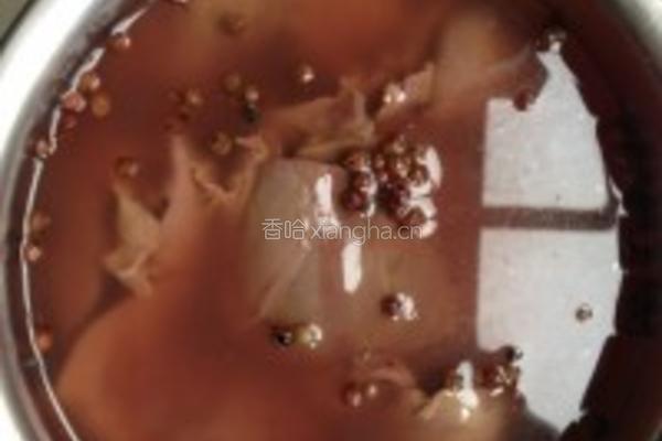 麻辣香菜拌鸭肝的做法图解1