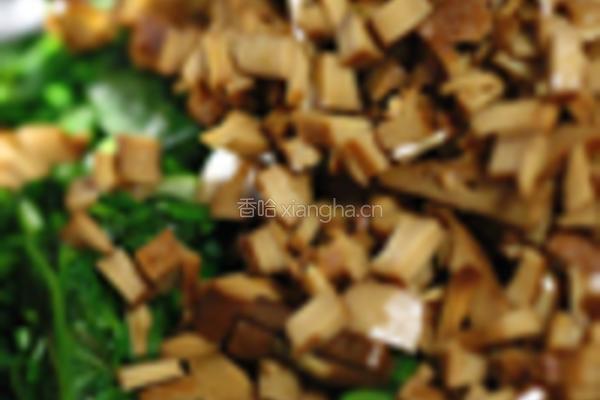 香干拌芫荽的做法图解2