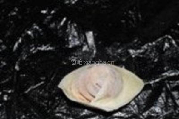 胡萝卜冬菇猪肉馅馄饨的做法图解6