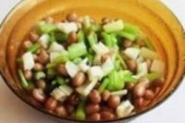茶香花生藕的做法图解7