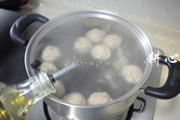 发菜贡丸汤的做法图解7