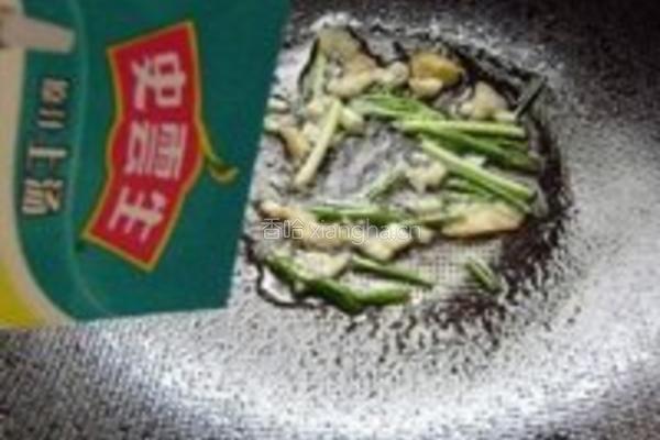肉丝豆腐猪血汤的做法图解8