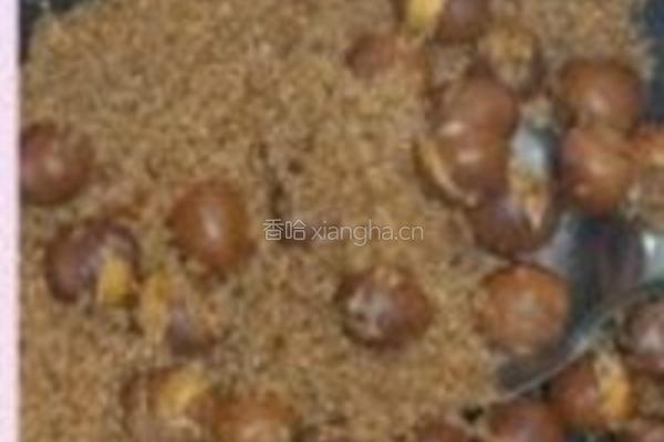 炒锅炒栗子的做法图解5