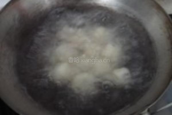 红豆沙汤圆的做法图解3