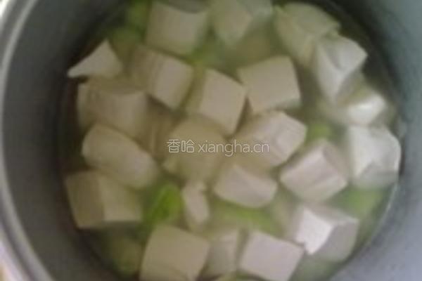 蛤蜊豆腐丝瓜汤的做法图解7