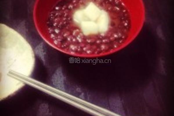 红小豆年糕汤的做法图解4