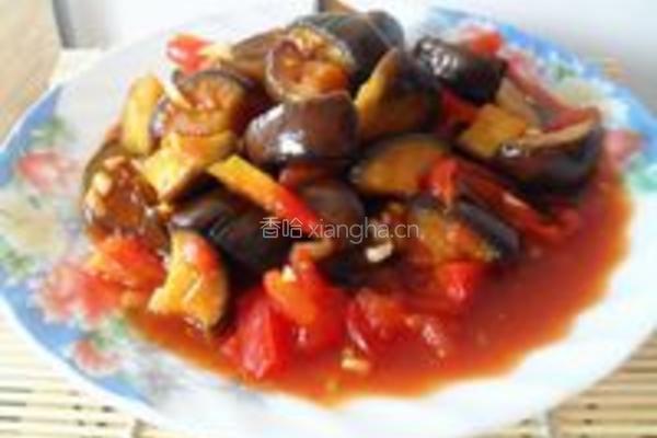 番茄烧茄子的做法图解11