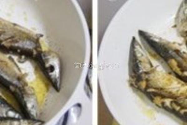 孜然秋刀鱼的做法图解4