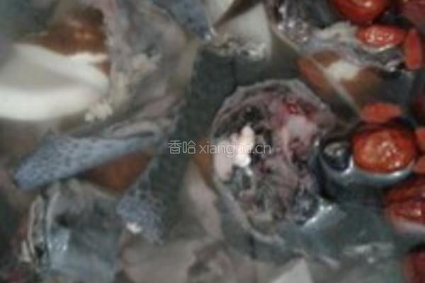 乌鸡煲海底椰的做法图解6
