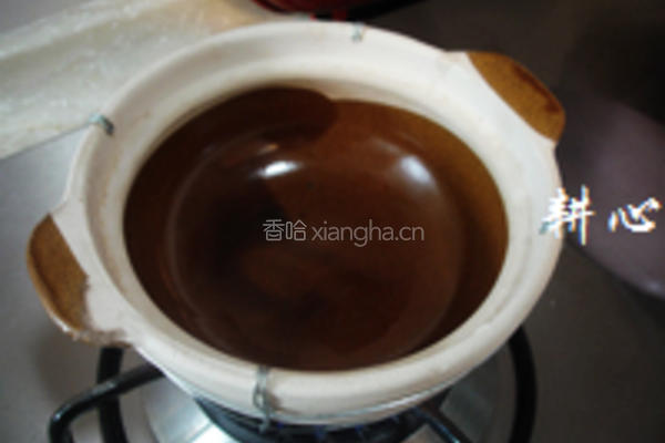 双竹蟹味菇煲的做法图解9