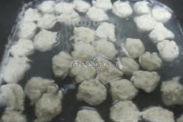 爽滑手打鱼丸的做法图解28