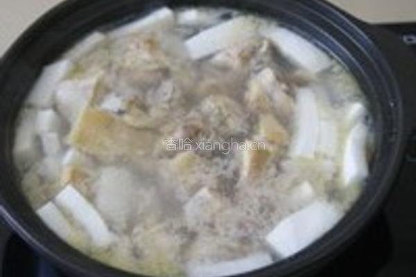 椰子鸡火锅的做法图解4