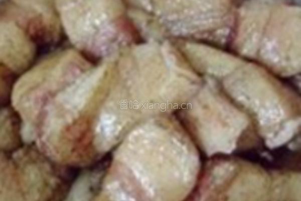 端午咸肉粽的做法图解3