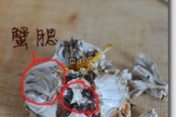 炒蟹粉的做法图解10