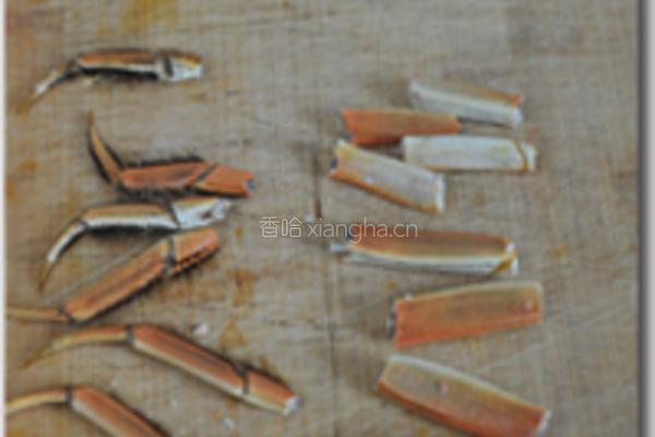 炒蟹粉的做法图解6