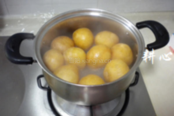 油面筋紫菜汤的做法图解2