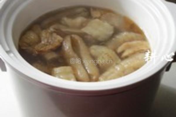 海参花胶火腿汤的做法图解8