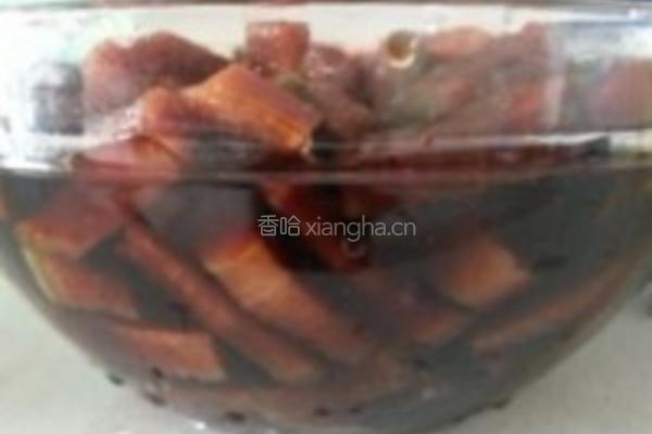 萝卜干小咸菜的做法图解3