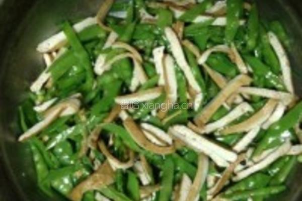 豆干拌荷兰豆的做法图解5
