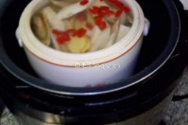 牛蒡淮山汤的做法图解4