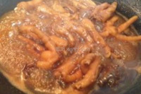 家常甜口鸡爪子的做法图解5