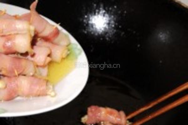 牛肝菌风味培根卷的做法图解6