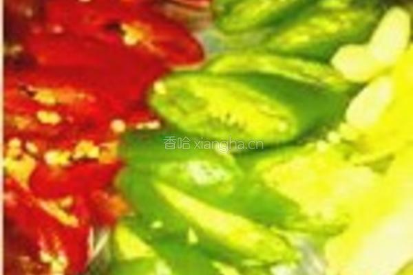 缤纷炒豆芽的做法图解3