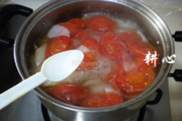 葱白番茄洋葱汤的做法图解8