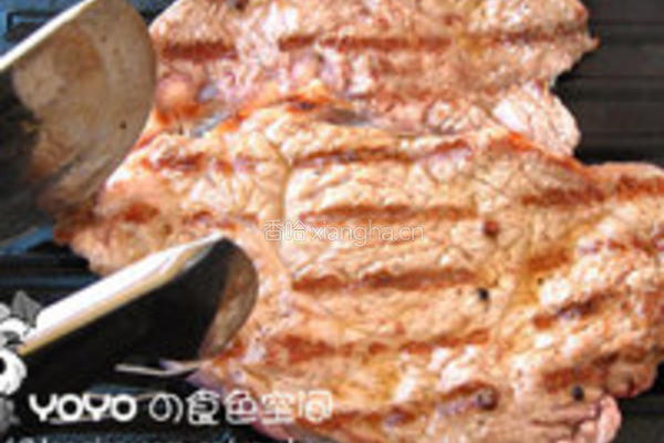 巧煎西冷牛排的做法图解4
