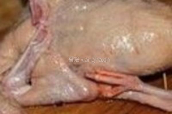 首乌防党黑糯米煲乳鸽的做法图解7