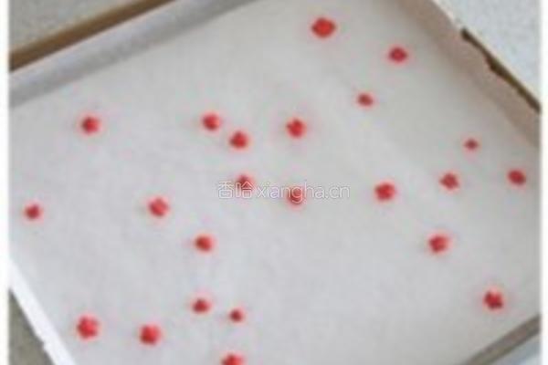 桃花手绘蛋糕卷的做法图解11