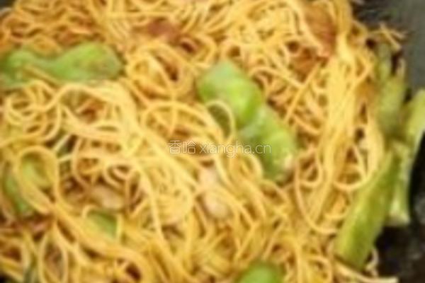 酱香扁豆焖面的做法图解10